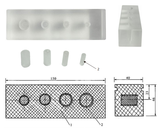 JJG1050-2009X、y射線骨密度儀測試四肢體模 腰椎體模